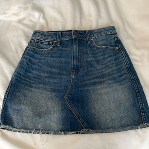 Abercrombie jean skirt